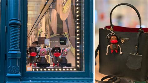 prada blackface bag|Prada pulls products after accusations of blackface imagery.